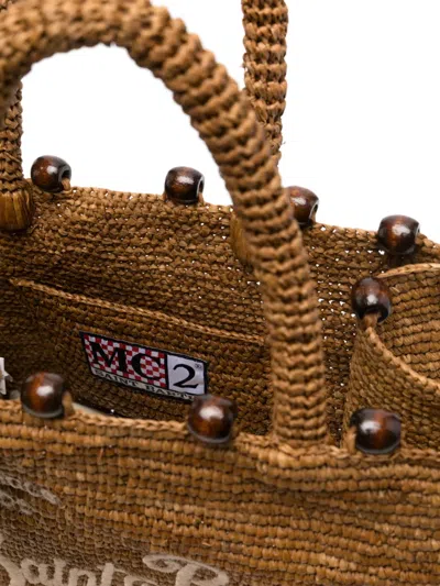 Mc2 Saint Barth Colette Tote Bag In Brown