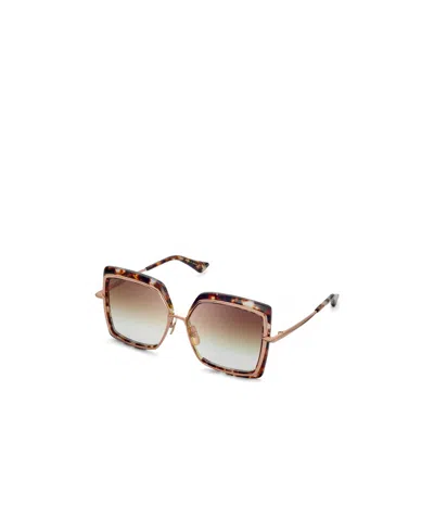 Dita Eyewear Narcissus Square Frame Sunglasses In Nude