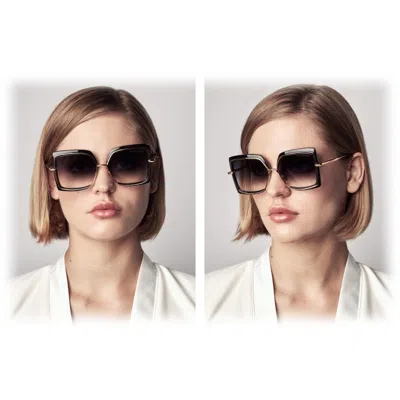 Dita Eyewear Narcissus Square Frame Sunglasses In Nude