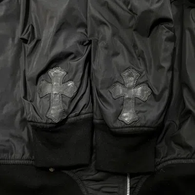 Chrome Hearts Zipper Jacket In Black