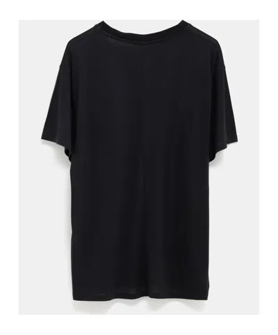 The Row Jersey T-shirt In Black