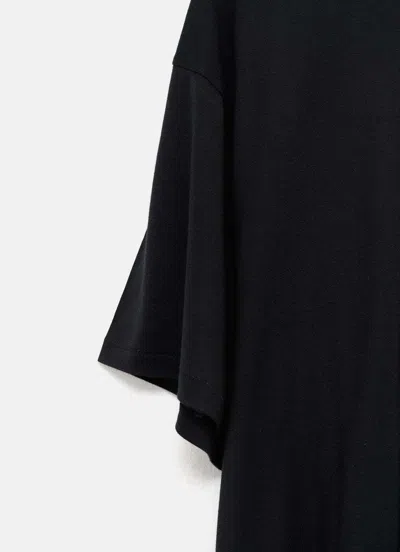 The Row Jersey T-shirt In Black