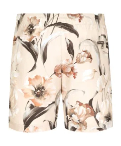 Dolce & Gabbana Pattern Swimming Trunks In Multicolor