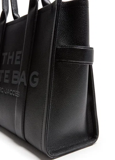 Marc Jacobs Lettering Shoulder Bag In Black