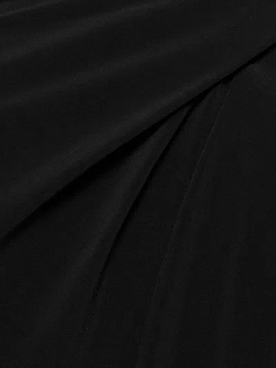 Jacquemus Peplo Long Skirt In Black