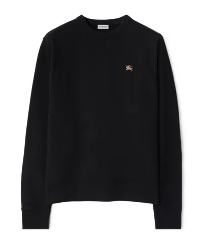 スウェット・トレーナー BURBERRY Cotton sweatshirt with logo embroidery CHALK Burberry - Logo Print Cotton Sweatshirt | HBX - Globally