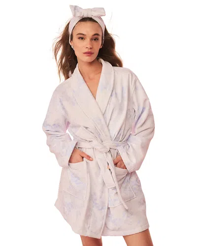 Loveshackfancy Indie Robe In Blue Cloud