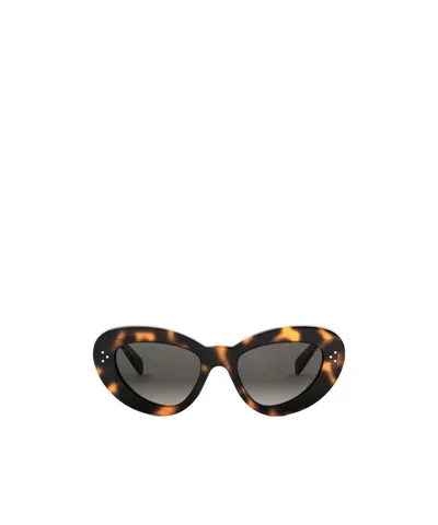Celine Full Frame Sunglasses In Black
