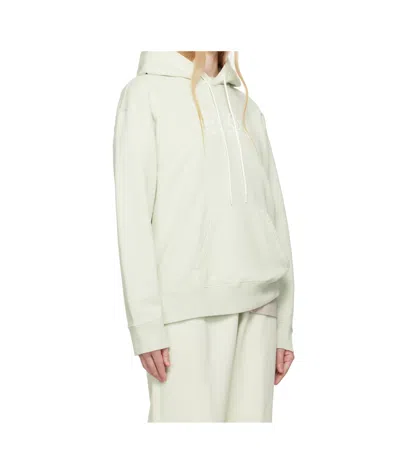 Mm6 Maison Margiela Mm6 By Maison Margiela 'numeric Signature Mm6' Hoodie In Green