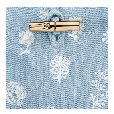 Longchamp Sac Seau Xs Le Roseau In Sky Blue