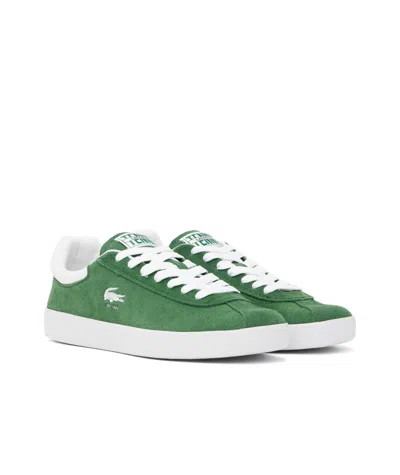Lacoste Lace-up Low-top Sneakers In Green