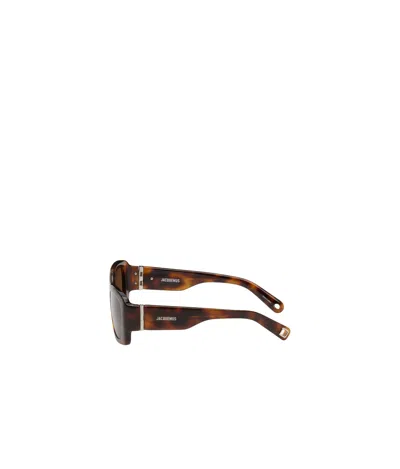 Jacquemus Full Frame Sunglasses In Green