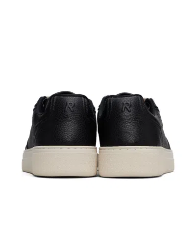 Represent Round Toe Low-top Casual Shoes In Black