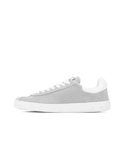 Lacoste Men's Baseshot Translucent Sole Sneakers - 9 In Gray/white