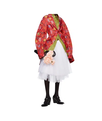 Comme Des Garçons Jackets In Red