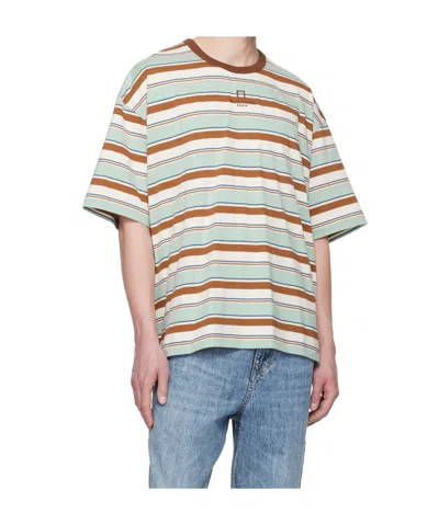 Wooyoungmi Multicolor Stripe T-shirt In Multicolor