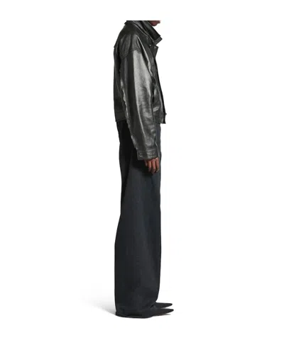 Balenciaga Women's Boxy Jacket In Black In Black