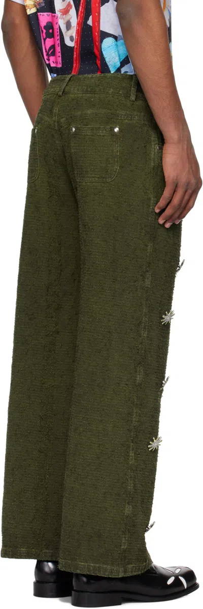 Chopova Lowena Poppet Jeans In Green