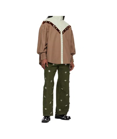 Chopova Lowena Poppet Jeans In Green