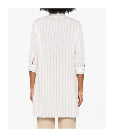 Mazzarelli Neutral  White Shirts In Neutral
