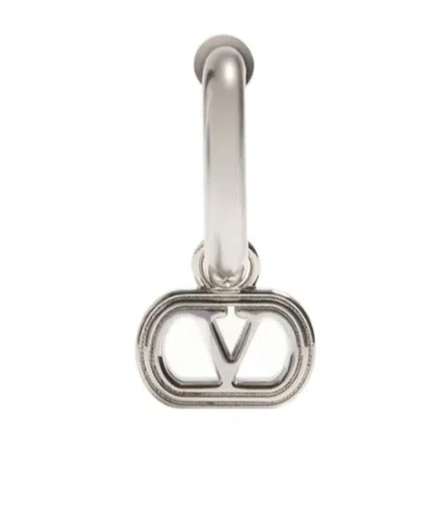 Valentino Garavani Single Earring In White