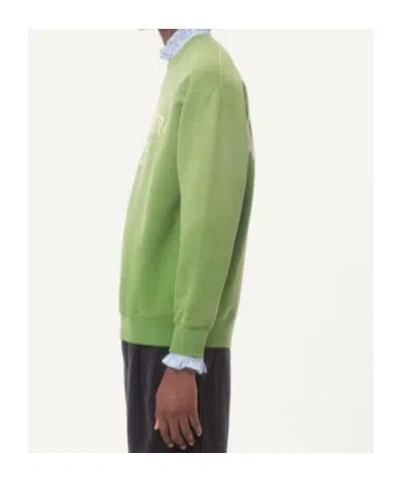 Valentino Garavani Pure Cotton Sweatshirt In Green