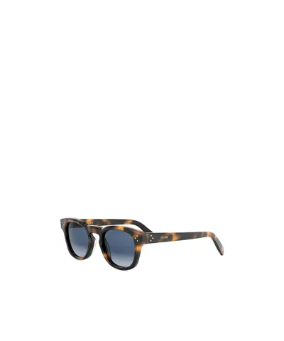 Celine Full Frame Sunglasses In Brown