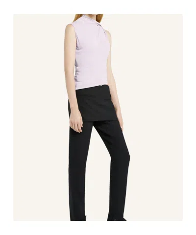 Courrèges Draped Top In White