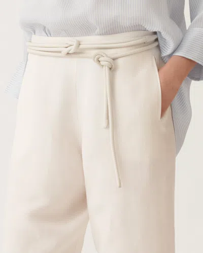 Fabiana Filippi Nappa Leather Belt In White