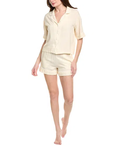 Tart Intimates 2pc Kine Shirt & Short Set In Grey