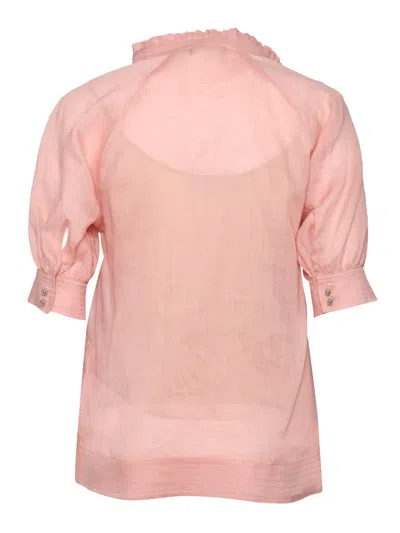 Max Mara Studio Shirt In Pink