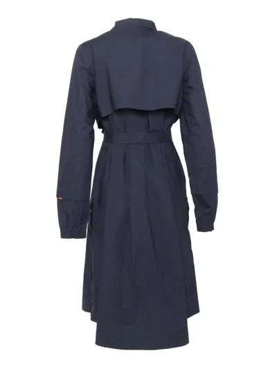 K-way Jesel Tech Wool Blend In Blue