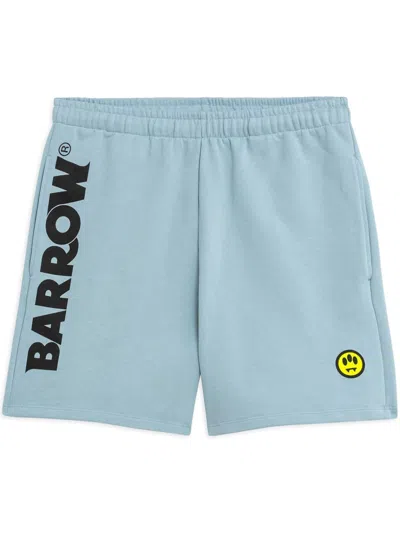 Barrow Printed Shorts In Blue