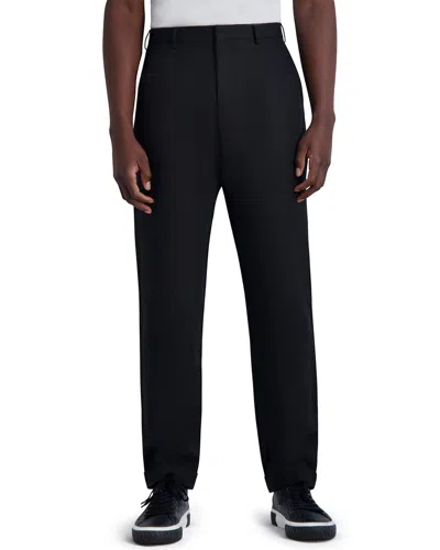 Karl Lagerfeld Linen Blend Chino Pants