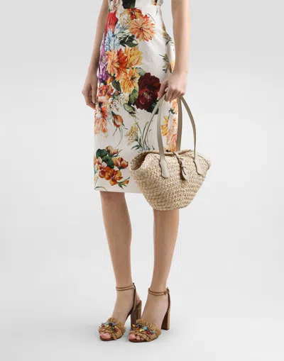 Dolce & Gabbana Coffa Capri Bag In Multicolor
