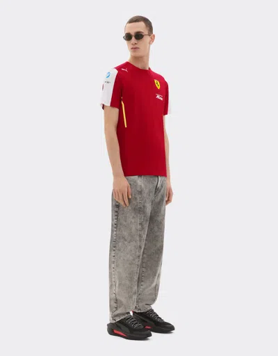 Ferrari Hypercar Replica 2025 T-shirt In Red