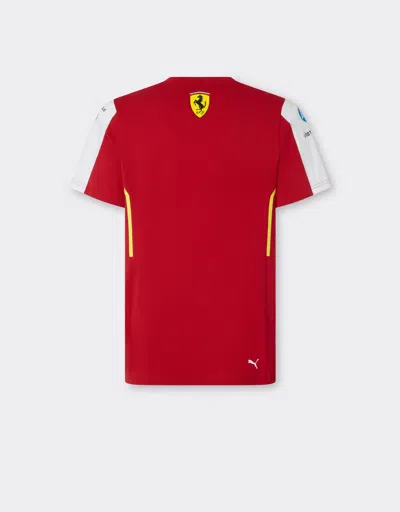 Ferrari Hypercar Replica 2025 T-shirt In Red