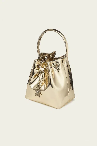 Jimmy Choo Mini Bon Bon Mirror Top Handle Bag
