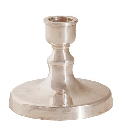 Soho Home Small Silver-plated Stiden Candlestick