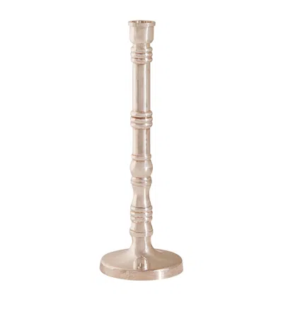 Soho Home Medium Silver-plated Stiden Candlestick