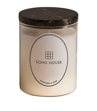 Soho Home Leather & Oud Candle