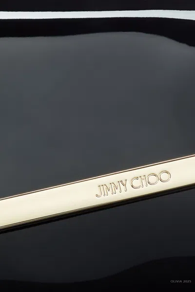 Jimmy Choo Emmie Patent Leather Clutch Bag