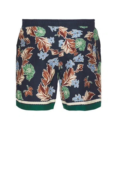 Agua Bendita Cece Zuk Shorts 5 Multicolor In Navy