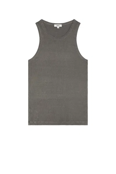 Agolde Viggo Tank In Pewter