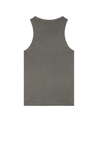 Agolde Viggo Tank In Pewter