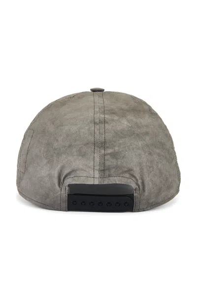 Rick Owens Drkshdw Baseball Cap In Dark Dust & Pearl