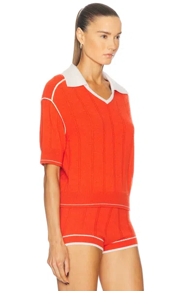 Guest In Residence Pele Cashmere Sweater In Cherry