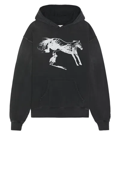 One Of These Days After All Is Said Hoody In Sun Faded Black