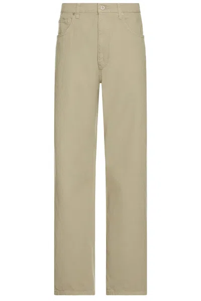 Norse Projects Mogens Relaxed 5 Pocket Heavy Twill Pants In Clay