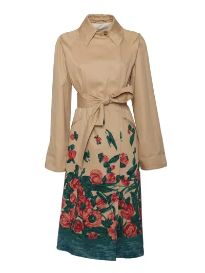 Weekend Max Mara Trench-waterproof In Beige